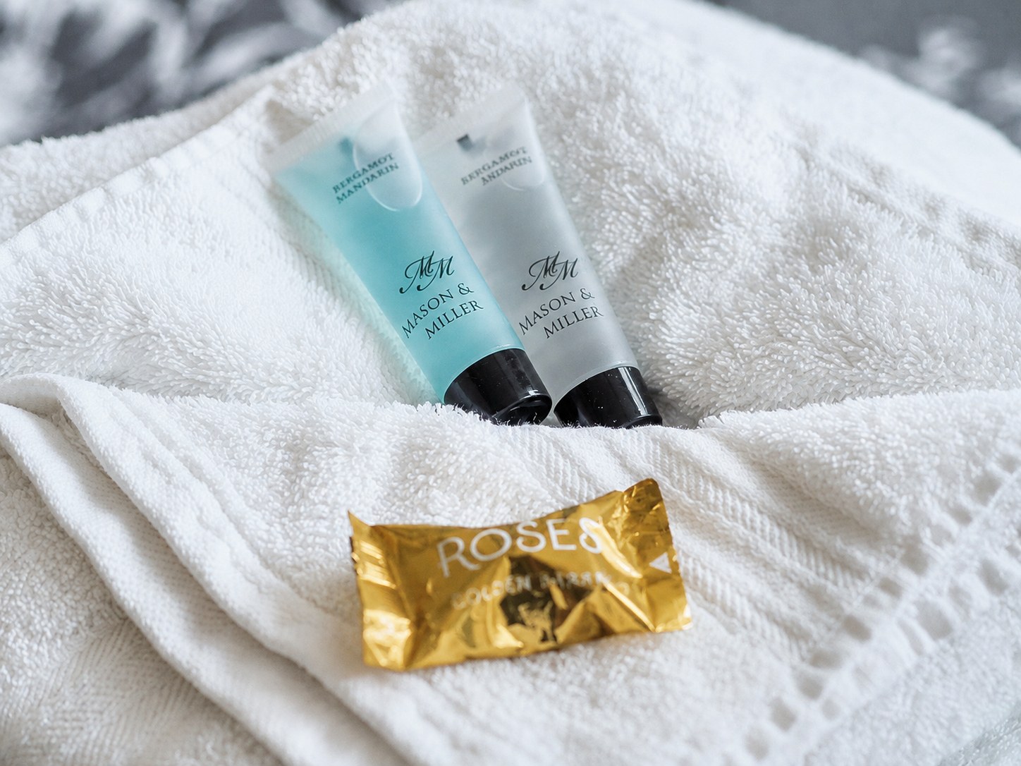Carlton House — fresh towels and toiletries